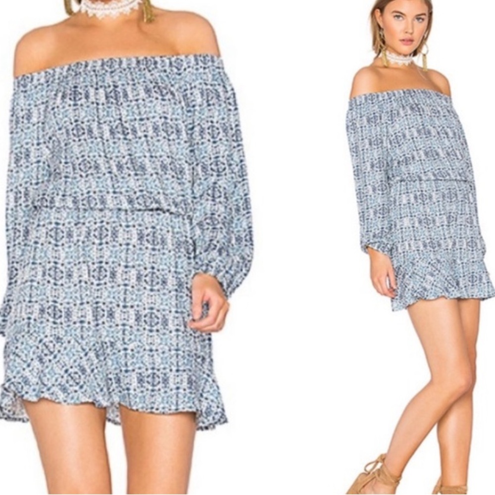 Joie Soft elastic neck and waist dress